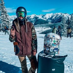 Camo Burton Snowboard Jacket